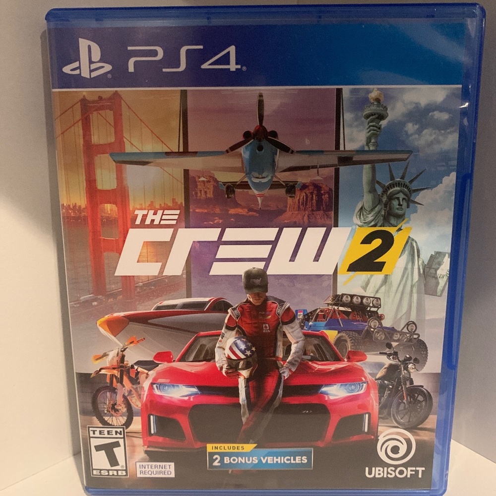 Sony PS4 The Crew 2 Video Game Disc